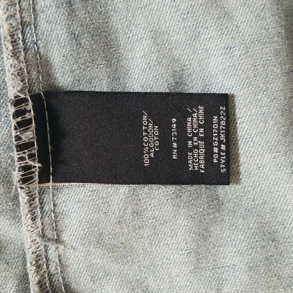 🥳 Host Pick 🥳 Boom Boom Jeans Total Destruction Oversized Denim Jacket - Picture 4 of 5